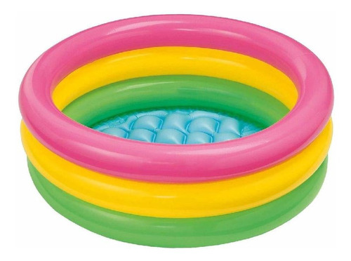 Intex - Piscina Para Bebé Con Puesta De Sol 24 Pulgadas