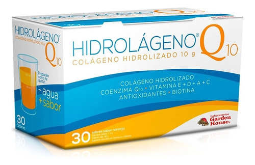 Hidrolágeno Q10® 30 Sobres Colageno Hidrolizado + Enzima Q10