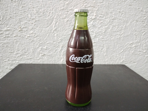 Botella De Cuerda Coca Cola Con Oso Polar Giratorio Año 2000 (Usado)