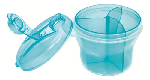 Kit dosificador de leche en polvo y cepillo para biberones Avent Blue