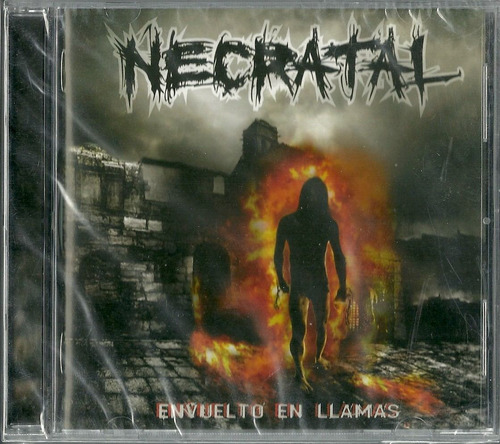 Necratal Album Envuelto En Llamas Pacheco Records Cd 2011