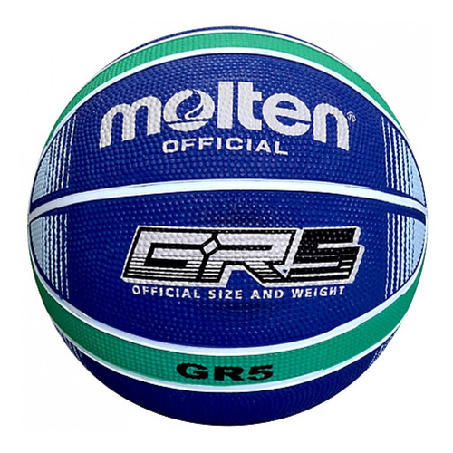 Pelota Basquet Molten Gr5 Basket N° 5 Goma Oficial Liga Cke