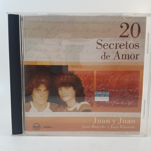 Juan Y Juan - 20 Secretos De Amor - Cd - Ex