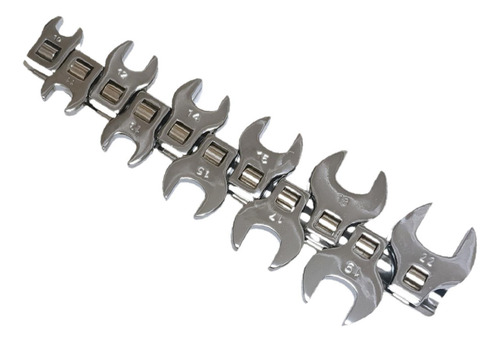 Conjunto De Chave De Porca Métrica, 11 Peças, 10-22mm,