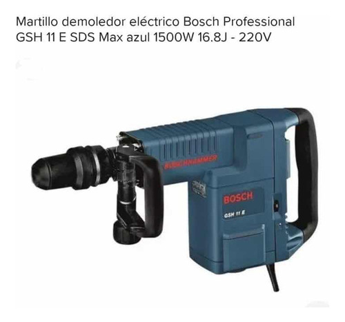 Martillo Demoledor Eléctrico Bosch Professional