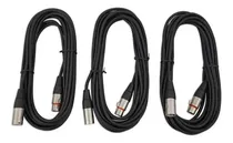 Comprar Pack X 3 Cables Canon Canon Samson 6 Metros Para Microfono