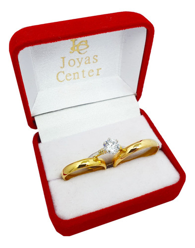 Alianzas Oro 18k  4 Grs El Par Anillo Casamiento Compromiso