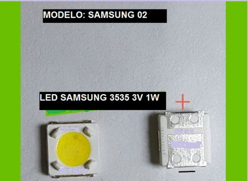 Led  Backlight Tira Samsung 20 Unidades 3535 Mod: Samsung 02