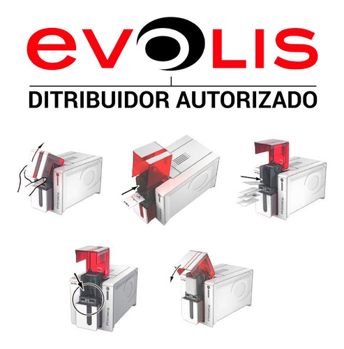 Impresora Tarjetas Evolis Primacy Una Cara Combo