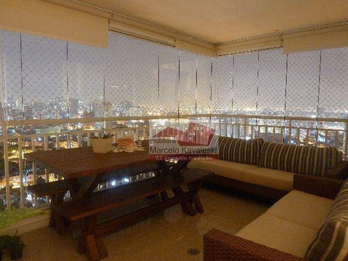 Imagem 1 de 10 de Apartamento Mobiliado De Alto Padrão - Cambuci - Ap3070