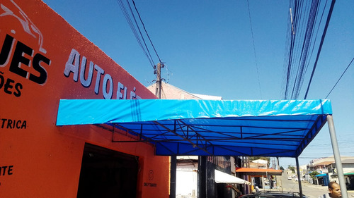 Lona 300micras Para Garagem Toldo 5x5 Metros Resistente