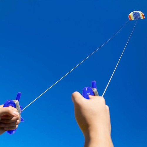 Cometa De Acrobacias De Paracaídas, Kitesurf Doble Línea
