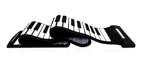 Teclado De Piano Electrónico De 88 Teclas Midi Enrollable De