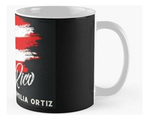 Taza Familia Ortiz Puerto Rico Calidad Premium