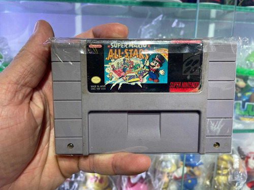 Super Nintendo Jogo Super Mario All Stars Original Usado (Usado)