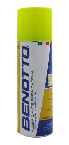 Lubricante Húmedo Benotto Spray P/cadena Bicicleta 250ml