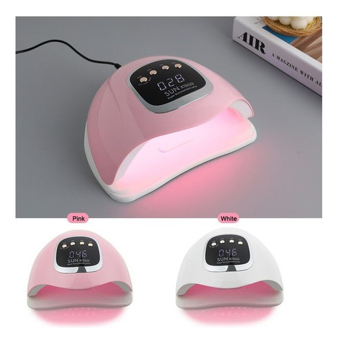 Cabina Led Uv Para Uñas Pulidas Gel 280w Sun X15 Max
