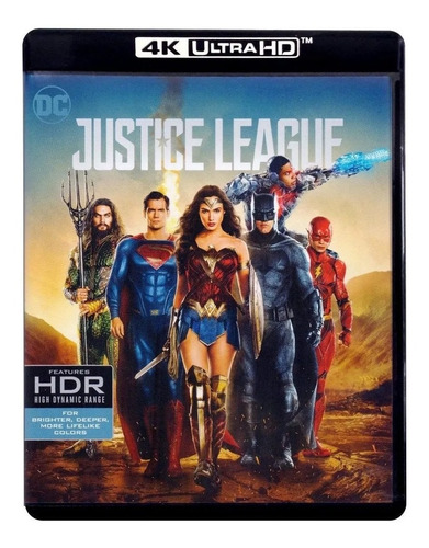 Liga De La Justicia Justice League 4k Ultra Hd + Blu-ray