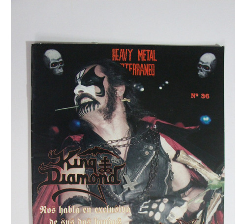 Gusanobass Revista Heavy Metal Subterraneo N36 King Diamond 