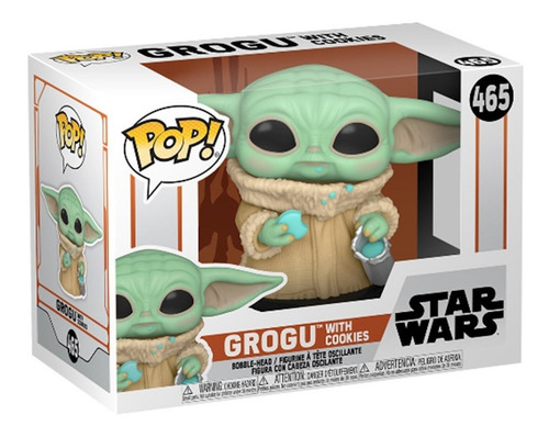 Funko Pop Child Baby Yoda C/galleta Mandalorian Stars Wars