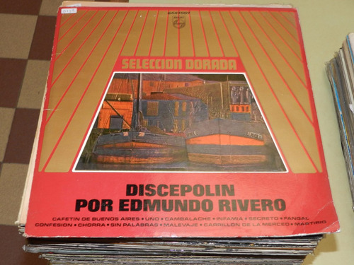 Vinilo 0129 - Discepolin Por Edmundo Rivero 