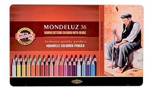 Kohinoor 36 Mondeluz  Lapices Aquarelle  Lapices De Colore