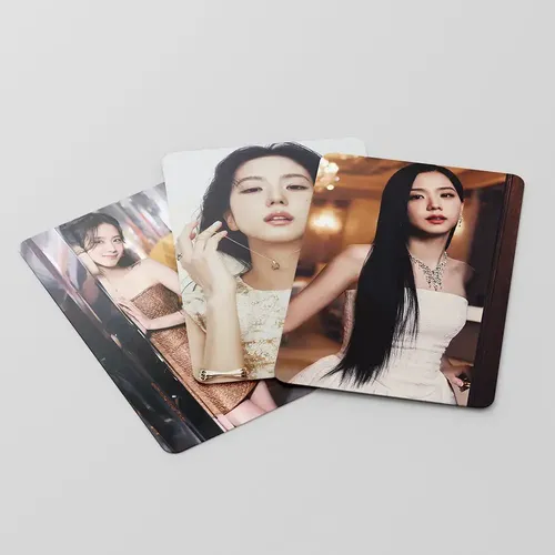 55 Cartões Fotográficos Jisoo De Blackpink - Amortage Jisoo