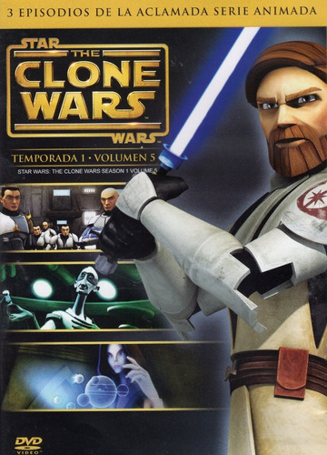 Star Wars The Clone Wars Temporada 1 Volumen 5 Serie Dvd