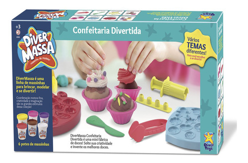 Diver Massa Juego De Masa Confiteria Divertoys Ik Color Multicolor