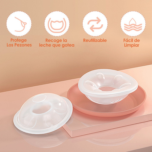 Cáscara Portátil Para Recolección De Leche Materna