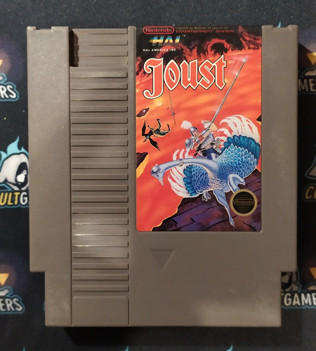 Joust Para Nintendo Nes 1985 Colección Cartucho