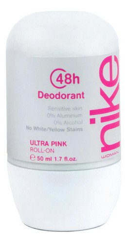 Nike - Desodorante Roll On Ultra Pink Woman 48h