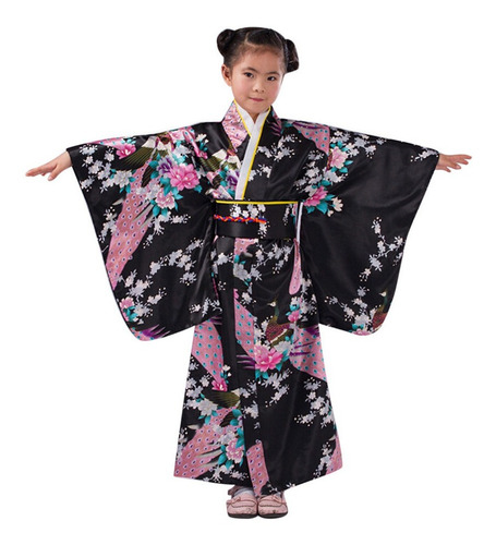 Blusa Infantil Disfraces For Niña L33 Ropa Kimono
