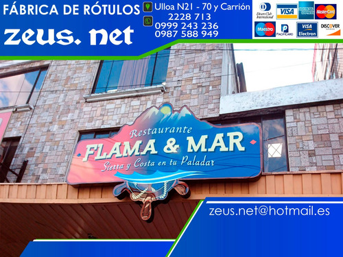 Imagen 4 de 10 de Rotulos 3d,señaletica,gigantografias,vinil,sticker,volantes