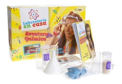 Juego Ciencia Aventura Quimica Laboratorio Sin Riesgo Niños