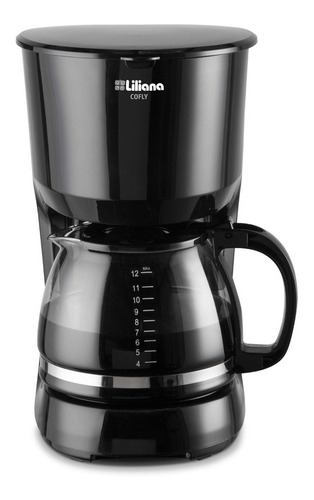 Imagen 1 de 5 de Cafetera Eléctrica Liliana Desayuno Cofly AC950 - Negro - 220V