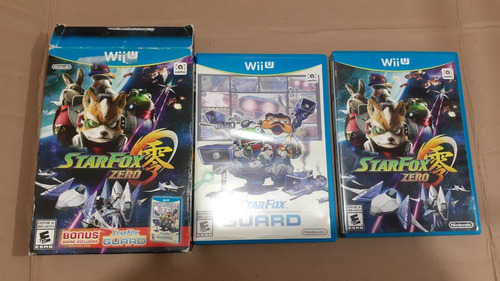 Star Fox Zero, Star Fox Guard Para Nintendo Wii U, Funcionan