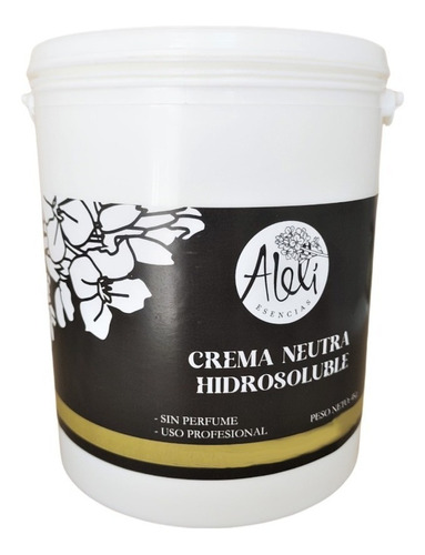 Crema  Base Hidrosoluble Para Masajes 4kg