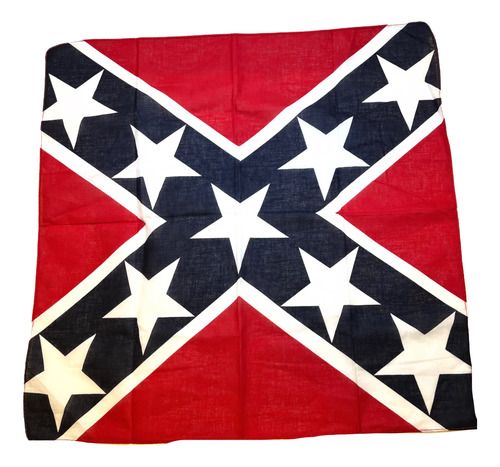Bandera Confederada Pañuelo Bandana Estados Confederados
