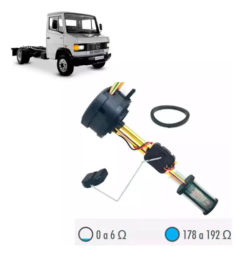 Boia Tanque Combustivel 100/140lts Mercedes 709 A 814 7890