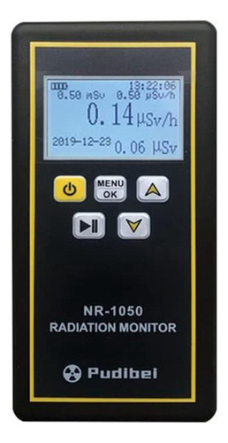 Detector De Radiación Nuclear Portátil Pudibei Nr-1050 Lcd D