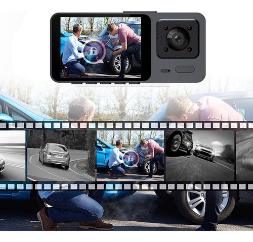 Grabador De Vídeo Para Conducir Un Automóvil, Pantalla De 2