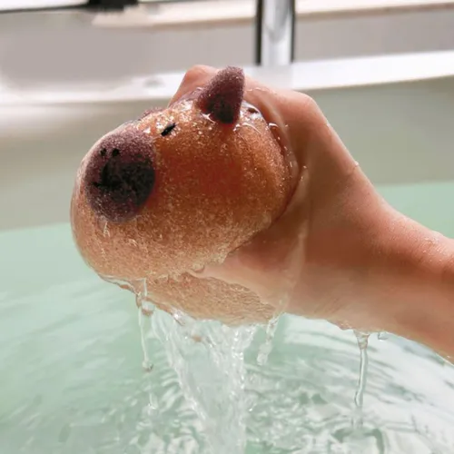 A Esponja De Baño Capybara, Esponja De Baño Reutilizable,