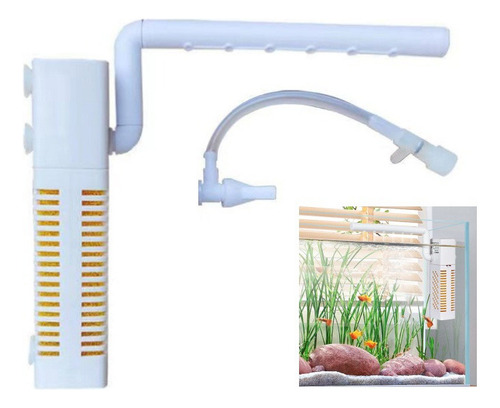 # Bomba De Água Com Filtro, Oxigenação, Geração De Ondas, F