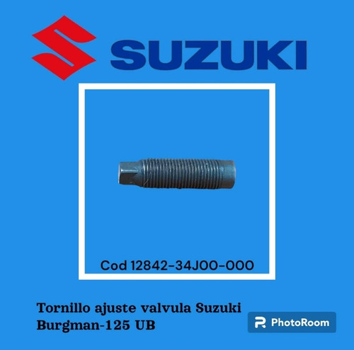 Tornillo Ajuste Valvula Suzuki Burgman-125 Ub  