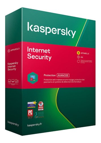 Antivirus Kaspersky Internet Security 2024 3 Dispositivos 1 