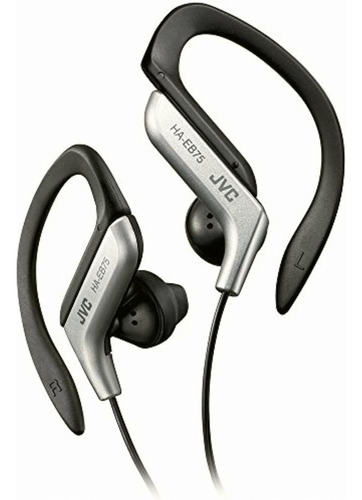 Jvc Haeb75s Sports Clip Headphone (silver)