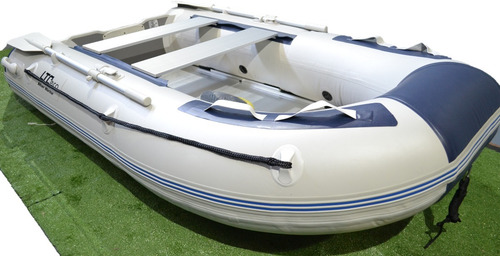 Imagen 3 de 10 de Gomon Inflable 3.3m Piso De Aluminio Silvermarine Ltceco
