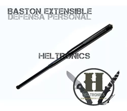 Baston Extensible 50 Cm Defensa Personal Tonfa Cachiporra