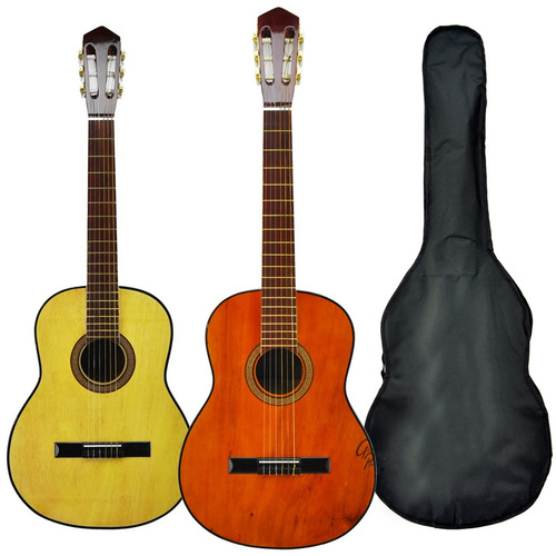 Guitarra Electroacustica Zurdo Criolla Colores Funda Envio
